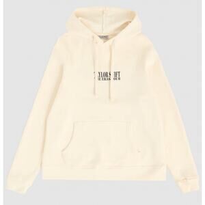Taylor Swift Hoodie Size L Eras Tour Sealed Swiftie Merch Beige NWT